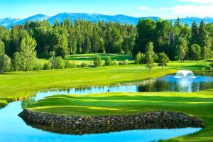 Naturlandskabet i nærheden af feriehuset