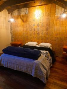 Postel nebo postele na pokoji v ubytování Hotel Pepen