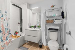 Vonios kambarys apgyvendinimo įstaigoje Pure Relaxation-Luxury/Roof Top*