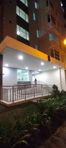 Bygningen som lejligheden ligger i