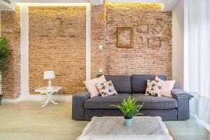 A seating area at CARTAGENAFLATS, Apartamentos San Francisco