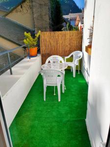Balkón alebo terasa v ubytovaní Appartement T1bis tout confort