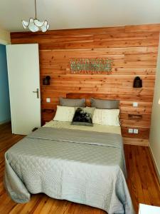 Posteľ alebo postele v izbe v ubytovaní Appartement T1bis tout confort