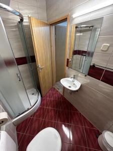 Kúpeľňa v ubytovaní Sobe Zimmer Frei