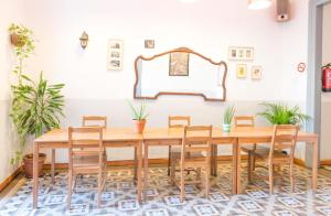 Część wypoczynkowa w obiekcie Soul Backpackers Barcelona