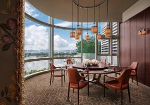 Posezení v ubytování 深圳湾安达仕酒店 Andaz Shenzhen Bay