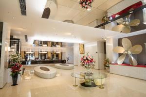 Posezení v ubytování Samson Hotel