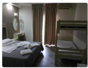 Postel nebo postele na pokoji v ubytování Rachoni Resort