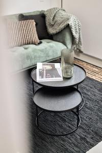 Posezení v ubytování B&B Vossebergen Hombeek