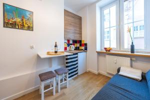 Nápoje v ubytovaní Hello Apartments Studio Sw Ducha