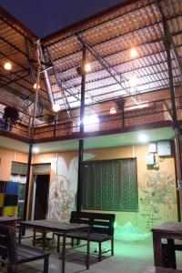Patio nebo venkovní prostory v ubytování Happy Donkey hostel