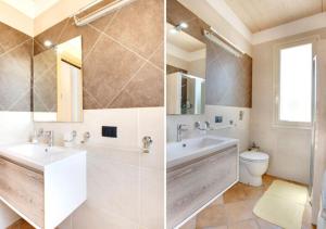 A bathroom at Villa Verdemare San Lorenzo