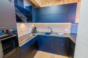 Kuchyňa alebo kuchynka v ubytovaní Hillside Chalet Kreischberg
