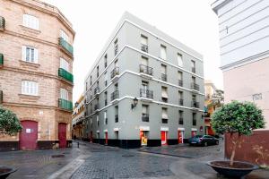 Budynek, w którym mieści się apartament