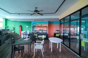 Restaurace v ubytování Sans Sunset Point Seminyak