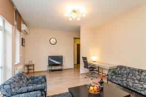 Χώρος καθιστικού στο Harmony Apartment II