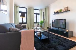 Istumisnurk majutusasutuses Ruhige Wohnung in zentraler Lage - Quiet flat in a central location