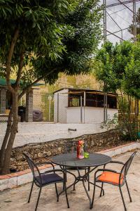 Patio alebo iná vonkajšia časť ubytovania Casa Mas Montanas vakantiehuis met zwembad Max 10-12 pers Vlakbij Valencia
