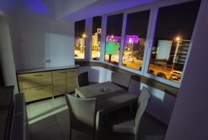 Posezení v ubytování Apartament - central