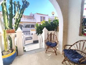 Balkón alebo terasa v ubytovaní Rincon Mediterraneo Gran Alacant