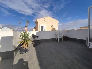 Balkón alebo terasa v ubytovaní Rincon Mediterraneo Gran Alacant