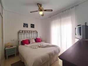 Posteľ alebo postele v izbe v ubytovaní Rincon Mediterraneo Gran Alacant