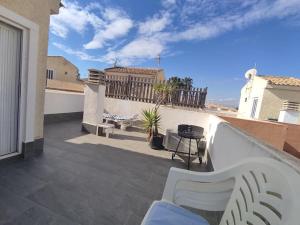 Balkón alebo terasa v ubytovaní Rincon Mediterraneo Gran Alacant
