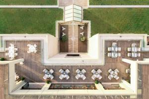 an overhead view of the front of a building at Sheraton Rhodes Resort in Ixia