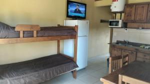 Kuchyň nebo kuchyňský kout v ubytování Complejo Mi Tesoro