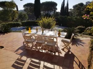 Ogród w obiekcie Villa La Louvière La Croix Valmer Golfe de Saint Tropez