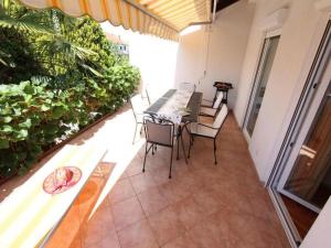 Balkón nebo terasa v ubytování Apartments Frane