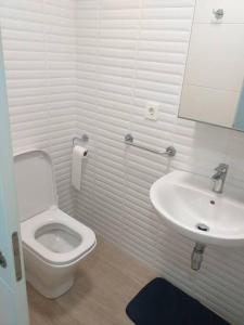 A bathroom at New luxury villa with jacuzzi in heart of Lanzarote