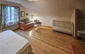 Katil atau katil-katil dalam bilik di Beautiful Home In Vena With Wifi +3 gambar