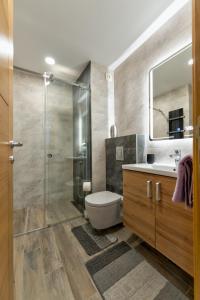 Kopalnica v nastanitvi NEO Apartman