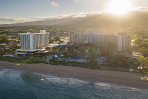 an aerial view of a resort and the ocean at The Westin Maui Resort & Spa, Ka'anapali in Lahaina