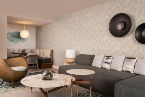 a living room with a couch and a table at The Westin Maui Resort & Spa, Ka'anapali in Lahaina