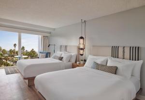 Cama o camas de una habitación en The Pierside Santa Monica