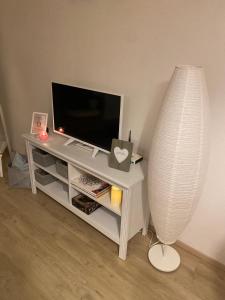 TV a/nebo společenská místnost v ubytování Útulný apartmán na Dolní Moravě