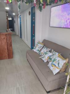 Istumisnurk majutusasutuses JARDIN CAFETERO