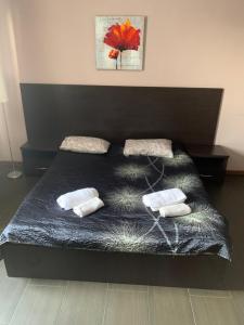 Posteľ alebo postele v izbe v ubytovaní Green Hotel