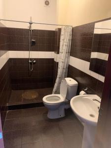 Kúpeľňa v ubytovaní Green Hotel