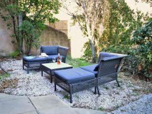 Vonkajšia záhrada v ubytovaní Maison Méditerranéenne 3 Pièces avec Jardin, Proche Plage – 6 Couchages, BBQ, Garage, Terrasse - FR-1-226B-134 + 4 fotografie