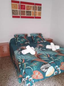 Postel nebo postele na pokoji v ubytování Sunshine Campello