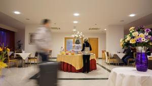 Posezení v ubytování Garden Hotel