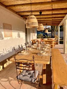 Restaurace v ubytování Beach house 'Tiempo Lento'