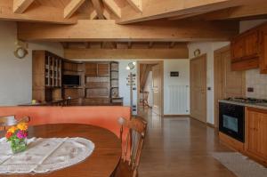 A kitchen or kitchenette at Agritur Cristina