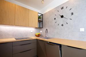 Kuchyňa alebo kuchynka v ubytovaní CITY PRESTIGE apartment Trencin