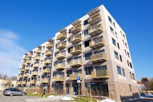 Budova, v ktorej sa apartmán nachádza