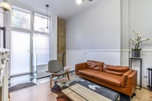 Część wypoczynkowa w obiekcie MyHouseSpain - Moderno apartamento ubicación inmejorable Madrid