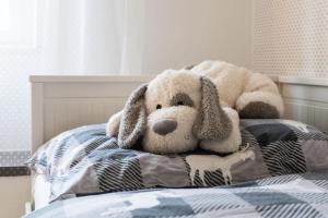 Posteľ alebo postele v izbe v ubytovaní Romantická Chalupa Louka